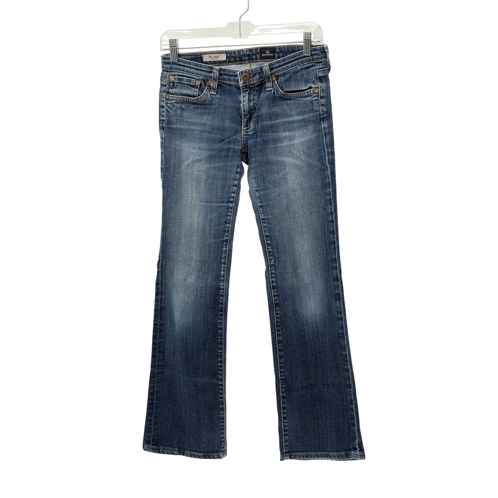 AG Adriano Goldschmied Jeans Angle Boot Cut Low Rise Y2K Women Size 26 Blue